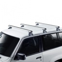 Jeu de 3 Barres de toit en Aluminium pour Peugeot Partner 2 de 07/2008 à 09/2018