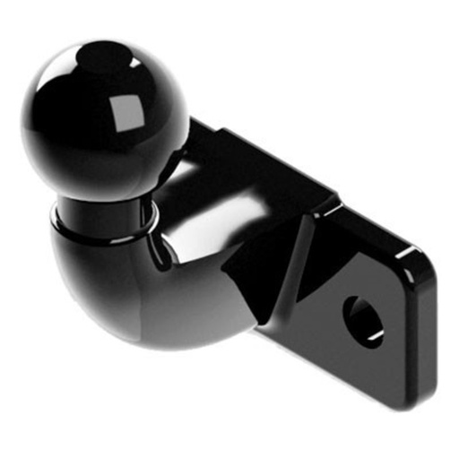 [BOIS001001] Rotule Equerre Zinguee Diametre 50mm Entraxe 90mm Longueur 75mm Charge Max 3,5T