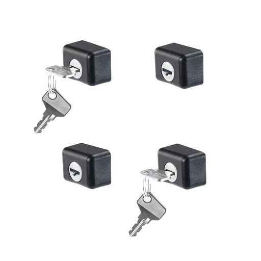 [CRUZ932-034] 4 serrures anti-voleurs ST, SR +