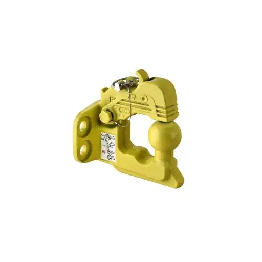 [BOISCBM4] Crochet Boule 3,5T 4 Trous Diamètre 17mm Entraxe 90x40mm - Pommier-Moreau