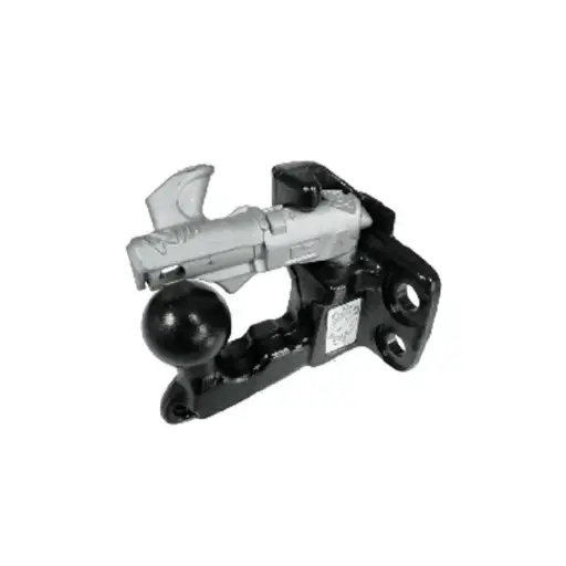 [BOISCROM4-83x56] Crochet Boule Multifonctions 3,5T 4 Trous Diamètre 17mm Entraxe 83x56mm