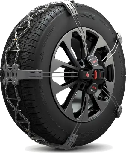 [KONISUMK78-245/75-17] Chaînes à neige KÖNIG K-SUMMIT XXL 78 | Spécial -ZERO- encombrement | Taille: 245/75-17