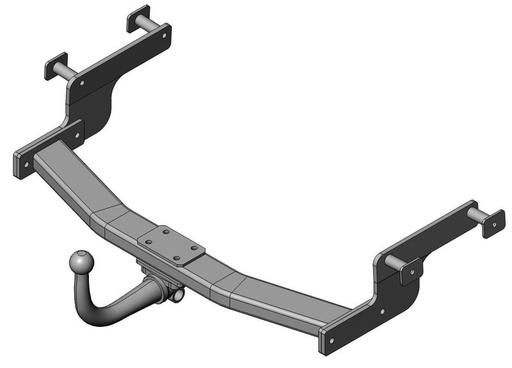 [BOISG1594T35-001] Attelage pour Audi A6 Allroad de 05/2006 à 08/2011