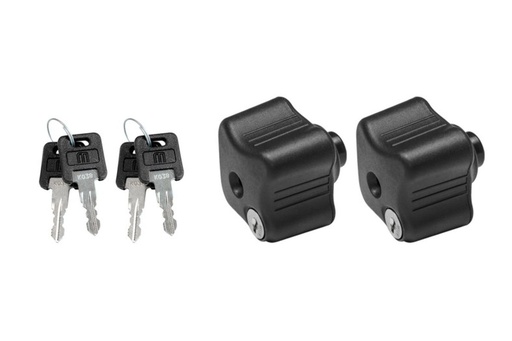 [MENA01193] 2x serrures antivol pour sécuriser vos vélos pour porte-vélos de marque Menabo
