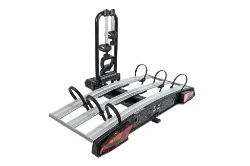 [MENAALIOTH3] Porte-vélos sur Attelage / Plateforme 3 vélos Rabattable - Menabo Alcor 3