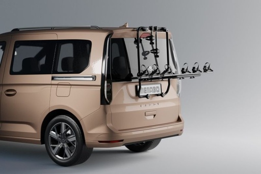 [MENACADDY2.0NOIR] Porte-vélos sur Coffre / Hayon 3 vélos pour Vw  Caddy dès 2021 - Menabo Shadow Black Caddy 2.0