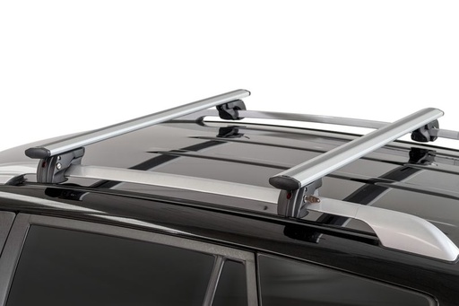 [MENAJACKSON-025] Barres de toit Profilées Aluminium pour Renault Clio 4 Estate Break de 2012 à 2019 - avec Barres Longitudinales