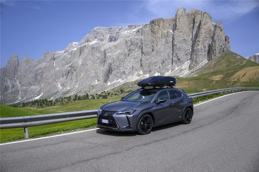 [MENASTARLA500NB] Coffre de toit 500L MENABO STARLA 500 Duo - Noir Brillant