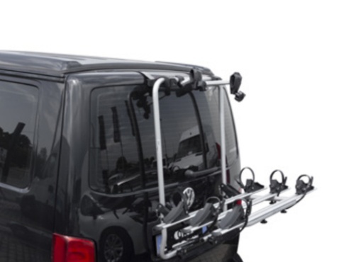 [MENAT6] Porte-vélos sur Coffre / Hayon 3 vélos pour Vw Transporter T6 de 2015 à 2025 - Menabo Shadow T6