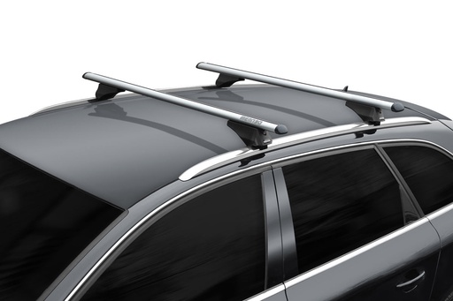 [MENATIGER-SIL-145] Barres de toit Aluminium pour DS 4  dès 2021 - avec barres longitudinales.