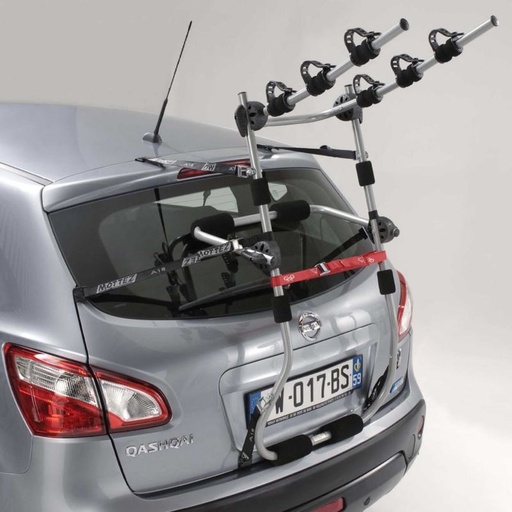 [MOTTA014PCAD] Porte-vélos sur Coffre / Hayon 3 vélos Réhausse - Mottez Athena High 3