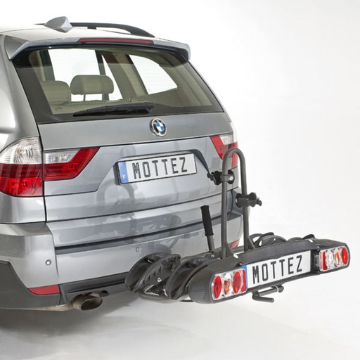 [MOTTA021P2RA] Porte-Vélos attelage Rabattable / Pliable 2 Vélos / Mottez Apollon 2