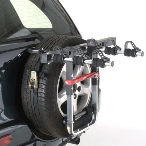 [MOTTA500P] Porte-Vélos / 3 Vélos sur Roue de secours spécial 4x4 - Mottez Ulysse