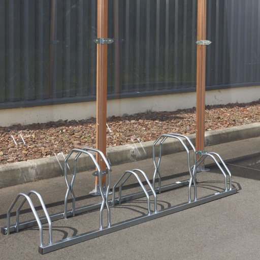 [MOTTB129V] Râtelier à vélos 5 Vélos - 2 Niveaux - Mottez B129V