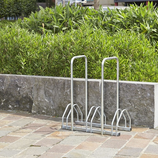 [MOTTB135AR] Râtelier à vélos 3 Vélos avec Arceaux - Mottez B135AR