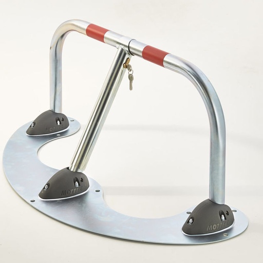 [MOTTB301C] Barrière de Parking Rabattable 3 Pieds SPECIAL MACADAM - Mottez B301C