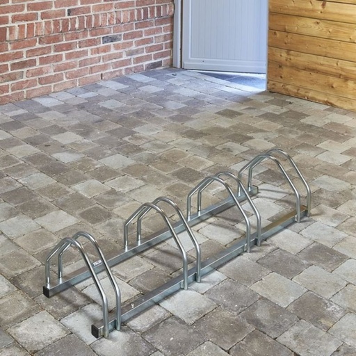 [MOTTM044V] Râtelier 4 vélos : 3 largeurs de pneus - Mottez M044V