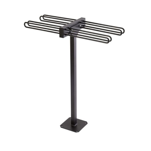 [MOTTM059S] Range 4 skateboards sur pied avec antivol - Mottez M059S