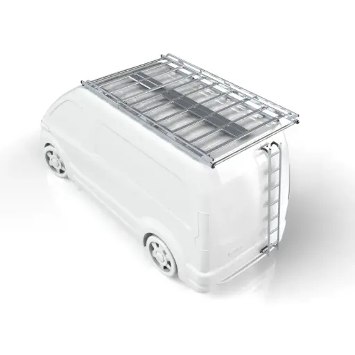 [MTS PACK0116LEPV2] Galerie de toit + Echelle en Aluminium pour Peugeot Expert III - Taille M