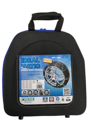 [PICOIM010-195/75-16] Jeu de 2 Chaines Neige Voiture et VUL PICOYA Ideal 7 Matic n°10 | Taille: 195/75-16