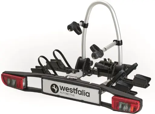 [SIAR350036600001] Porte-vélos Westfalia BC 60 pour Attelages | pour 2 Vélos | Adapté aux Vélos Électriques | Pliable