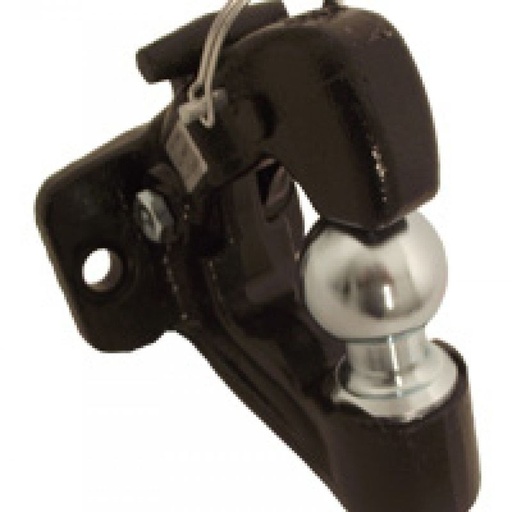 [SIAR7952] Crochet Mixte 2 Trous - Siarr / Diamètre 17 mm - Entraxe 90 mm