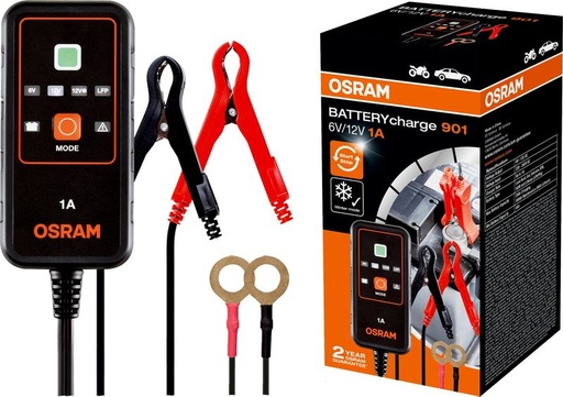 [SYNC932961] Chargeur de maintenance 6/12V OSRAM OEBCS901 1A