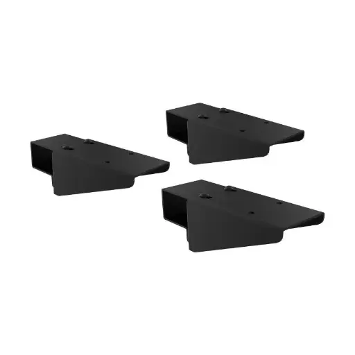 [CRUZ941-047]  Kit de Fixations pour Porte-Tubes Cruz avec montage sur Galerie de toit Cruz en aluminium