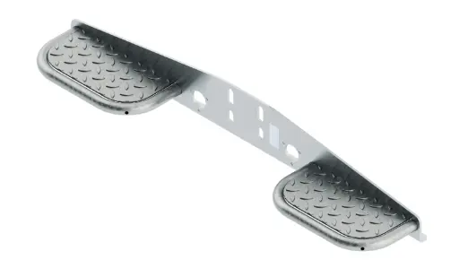 [BOISUNISTEPG] Marche-pied Universel Double appui pour Utilitaires - acier galvanié à chaud