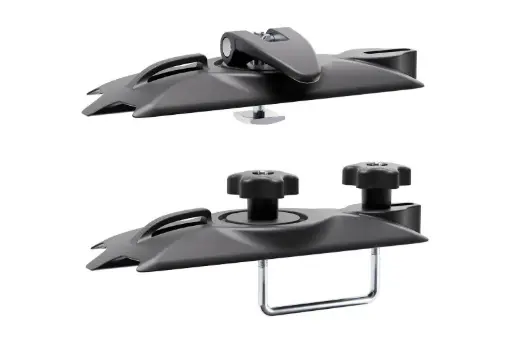 [MENA01737] Kit de fixations pour Barres de toit, à la fois externe et en rainure, compatible avec coffres de toit Menabo Duo Crab