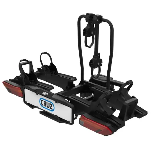[CRUZ940-570] Porte-vélos sur attelage Rabattable et pliable pour 2 vélos électriques - Cruz Axler EU towbar - 2 bikes
